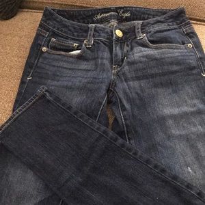 American eagle skinny jeans sz 0